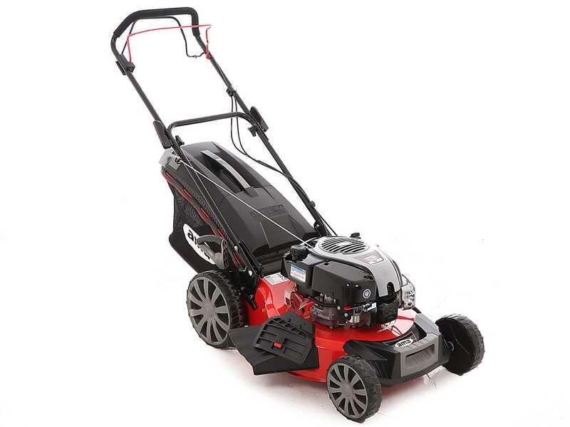 Ama TRX 481H Self-propelled Lawn Mower with Grass Collector, Mulching, Side and Rear Discharge - Honda GCVx Engine