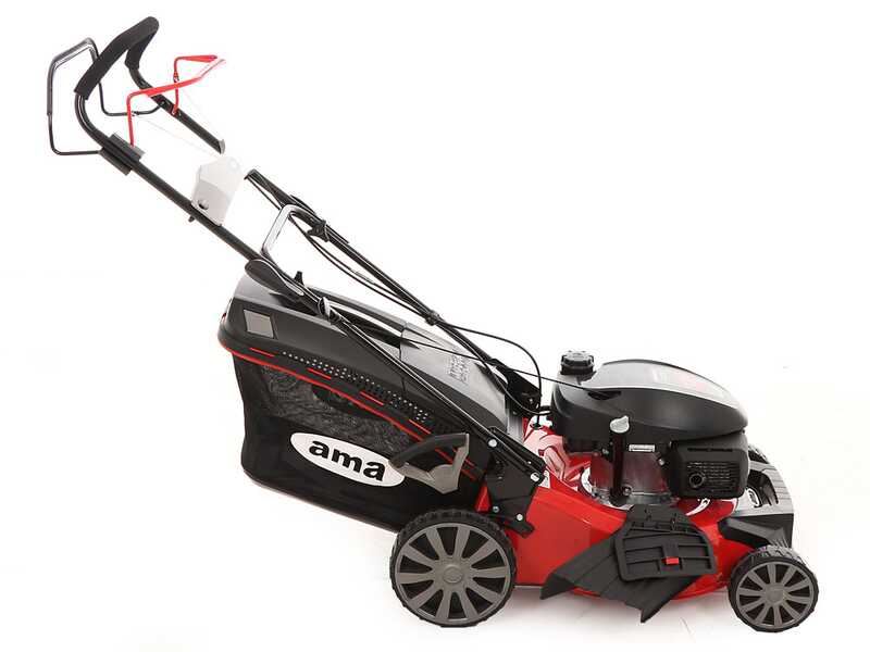 Ama TRX 481H Self-propelled Lawn Mower with Grass Collector, Mulching, Side and Rear Discharge - Honda GCVx Engine