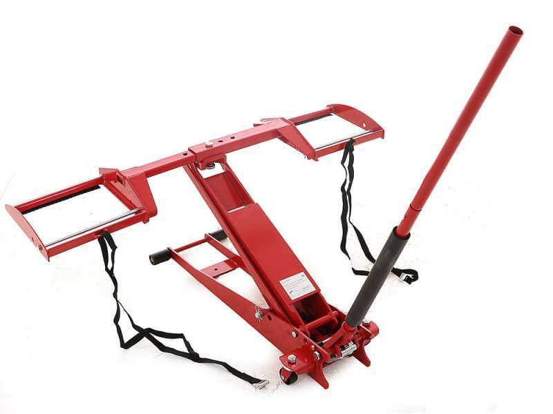 Hydraulic lifter for ride on mowers, lifting platform - 800 kg max. lifting capacity