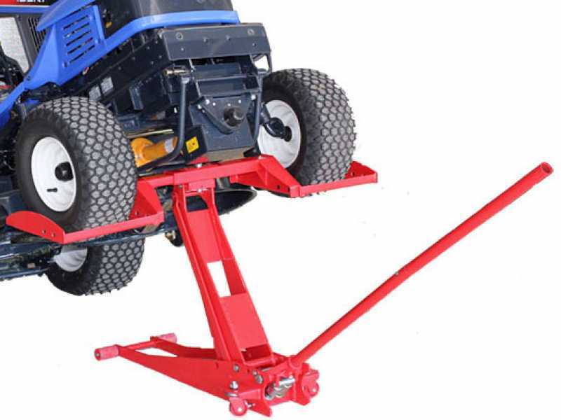 Zero turn best sale mower lift