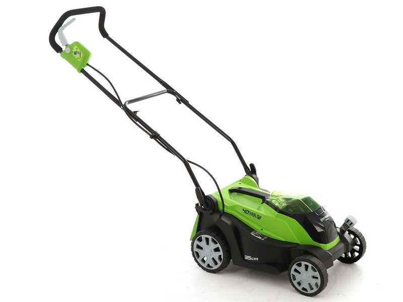 Greenworks g40lm35 40v clearance