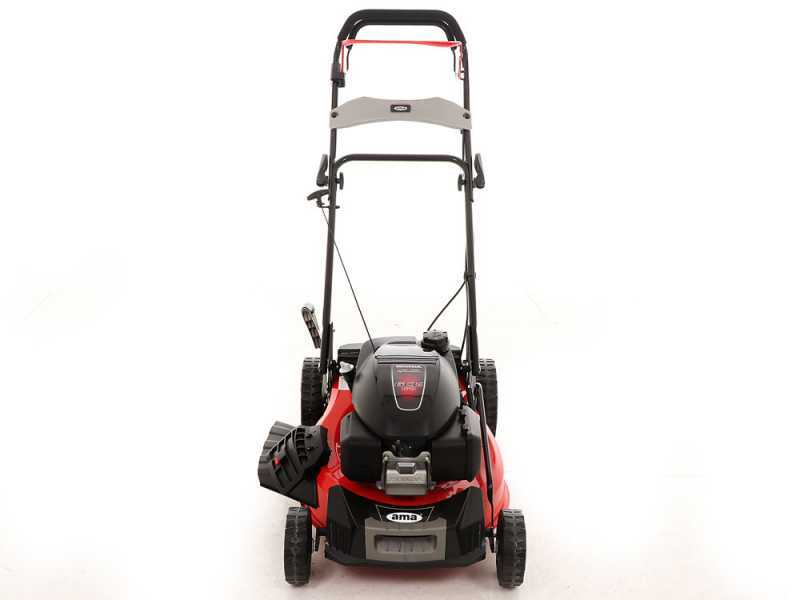 Ama TRX 531H Self-propelled Lawn Mower with Grass Collector, Mulching, Side and Rear Discharge - Honda GCVx Engine
