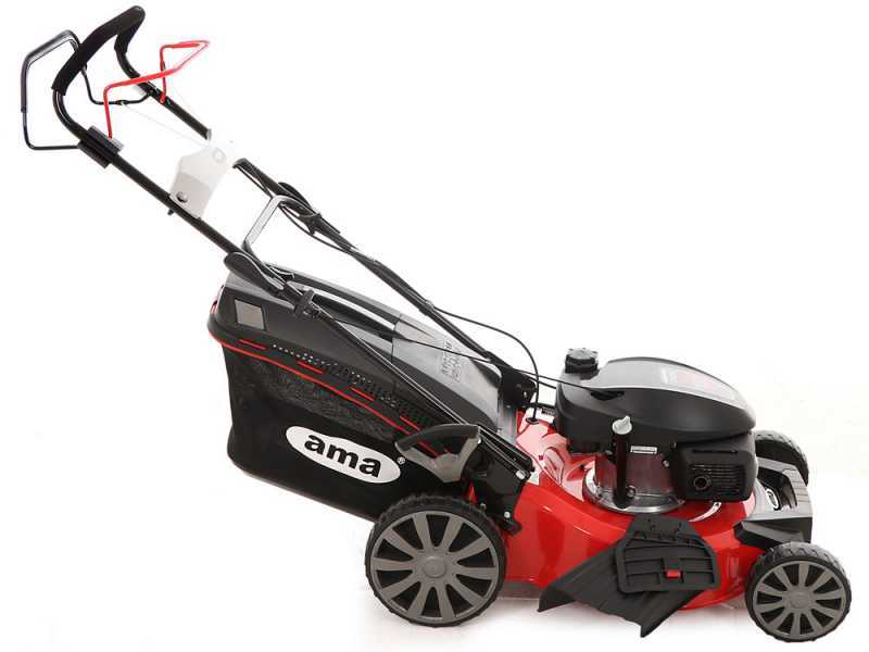 Ama TRX 531H Self-propelled Lawn Mower with Grass Collector, Mulching, Side and Rear Discharge - Honda GCVx Engine