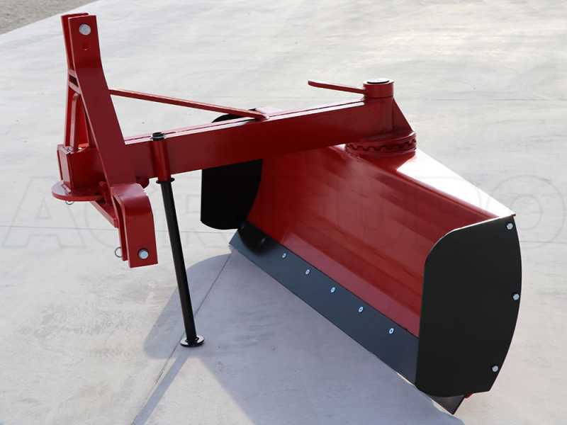 AgriEuro LLP160 Tractor-mounted Grader Blade - Heavy Series - Swivel Ring and Rotating Blade