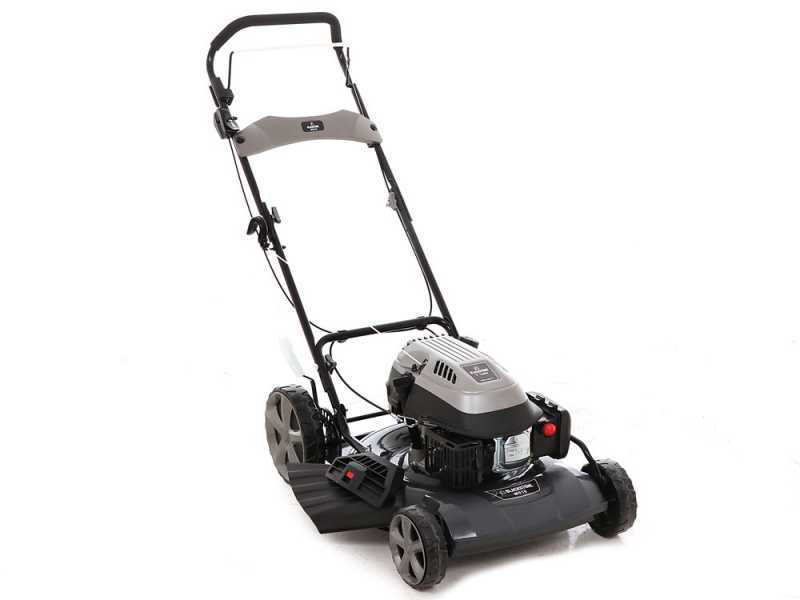 Blackstone M510 Hand-pushed Petrol Lawn Mower for Mulching Cutting System - 2 in 1: Mulching + Side Discharge