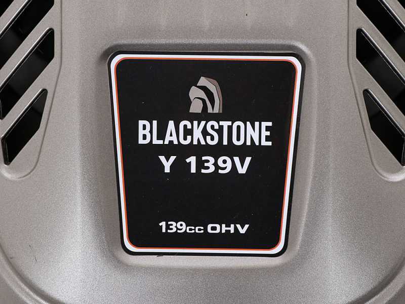 Blackstone M510 Hand-pushed Petrol Lawn Mower for Mulching Cutting System - 2 in 1: Mulching + Side Discharge