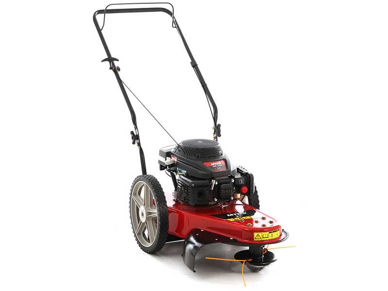 MTD WST 5522 - 4-stroke gasoline wheeled push brush cutter