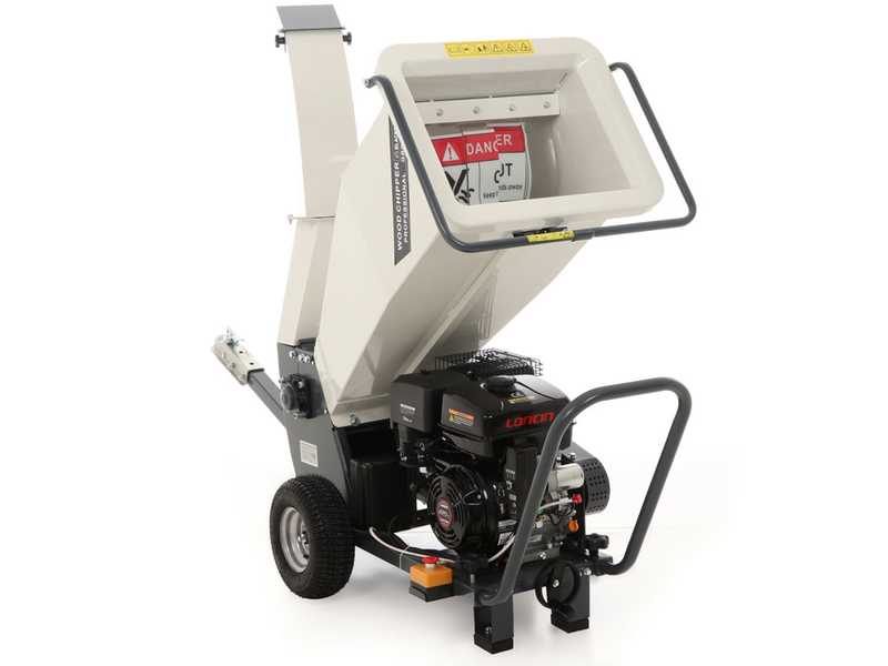 BlackStone GBD-1500 LE - Professional petrol garden shredder - 15 HP Loncin engine