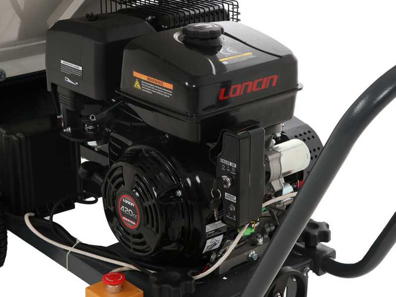 BlackStone GBD-1500 LE - Professional petrol garden shredder - 15 HP Loncin engine