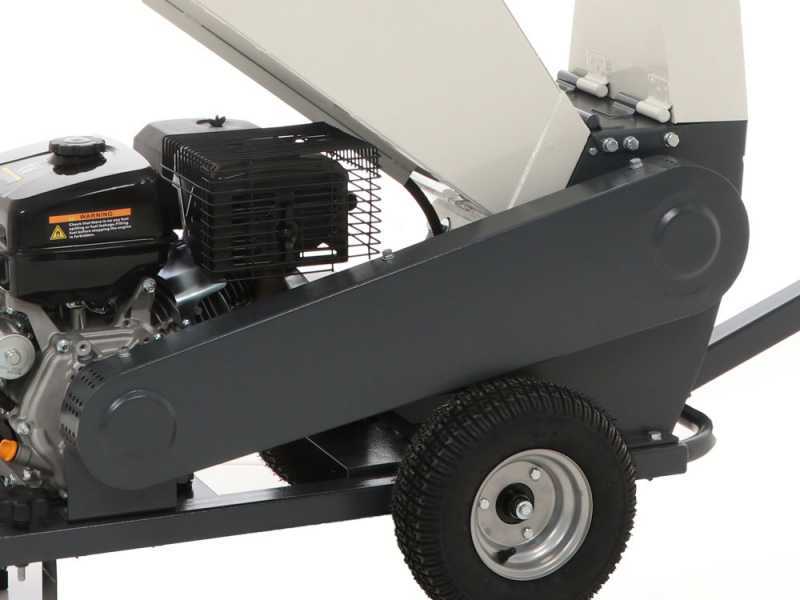 BlackStone GBD-1500 L - Professional petrol garden shredder - 15 HP Loncin engine