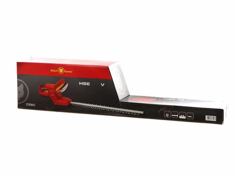 Wolf Garten HSE 45 V Electric Hedge Trimmer - 600 W with 45 cm cutting bar