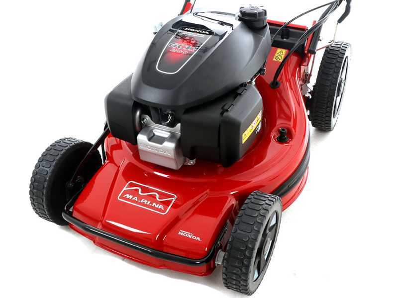 Marina Systems 55 SH 3V Heavy-duty Lawn Mower - 4 in 1 - Honda GCVX200 Engine