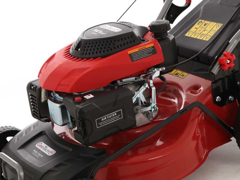GeoTech-Pro S46-140B Petrol Lawn Mower with 141 cc GeoTech Engine