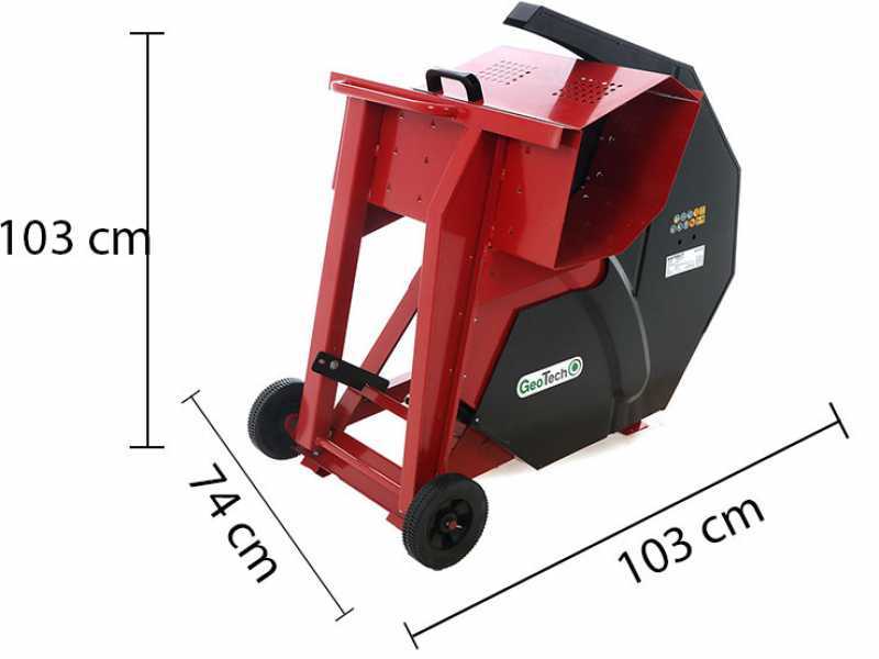 Circular online log saw