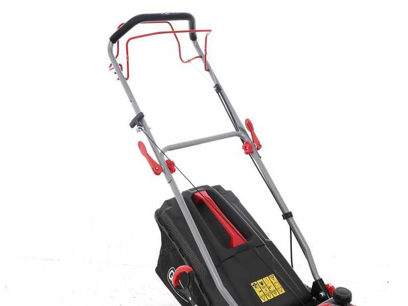 GeoTech Pro S46-140BG Petrol Lawn Mower - Self-propelled 2 in 1: Grass Collection + Rear Discharge
