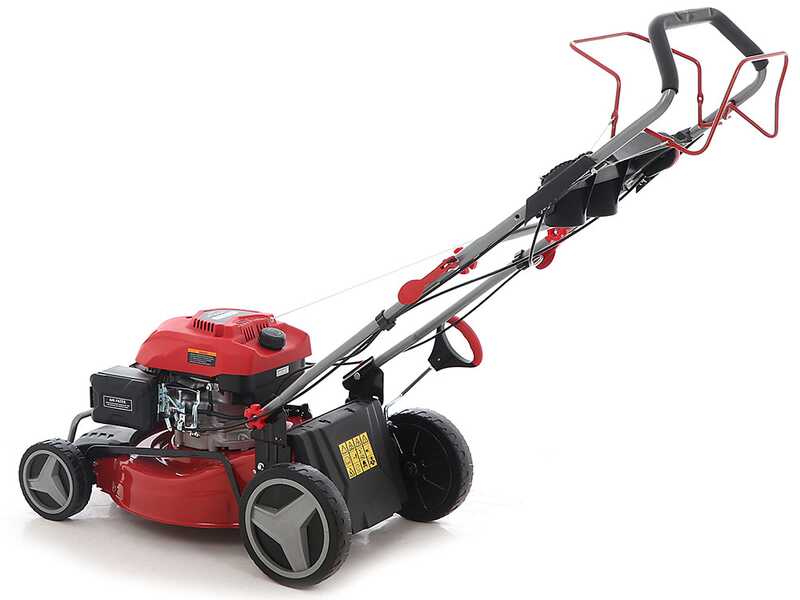 GeoTech Pro S46-175 BMSGW Self-propelled Petrol Lawn Mower with 173 cc Engine - 4 in 1