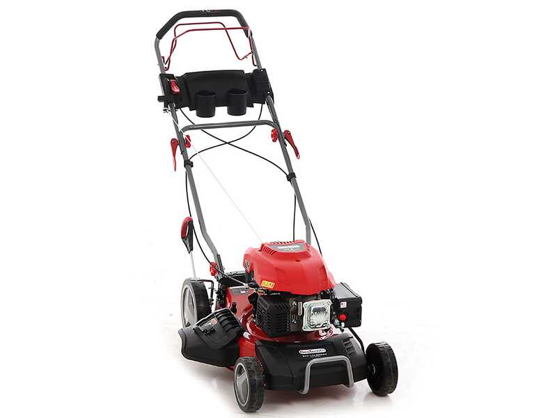GeoTech S46-175 BMSGW Self-propelled Petrol Lawn Mower with 173 cc Engine - 4 in 1