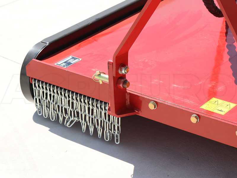 GeoTech Pro flat tractor mounted rotary slasher with vertical axis model SLP 160