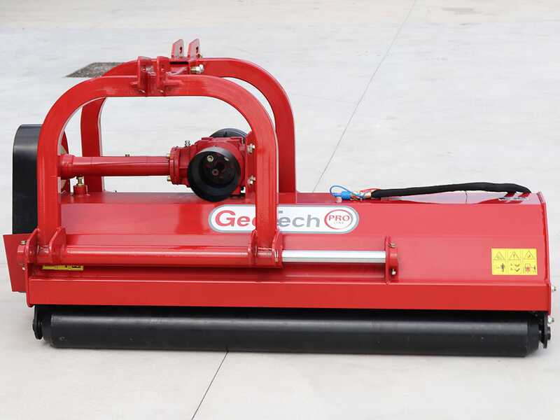 GeoTech-Pro RMF140 - Reversible Tractor-mounted Flail Mower - Medium-heavy Series - Hydraulic Shift