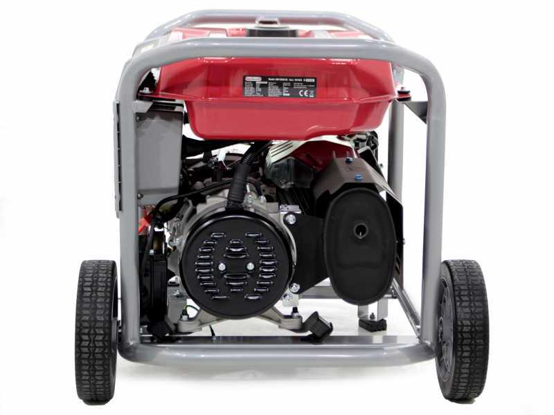 GeoTech PRO GGP 6500 ESA - 5.4 kW Wheeled Power Generator with AVR and Electric Start - DC 5 kW Single-phase
