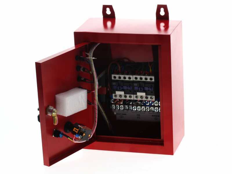 GeoTech PRO GGP 6500 ESA - 5.4 kW Wheeled Power Generator with AVR and Electric Start - DC 5 kW Single-phase