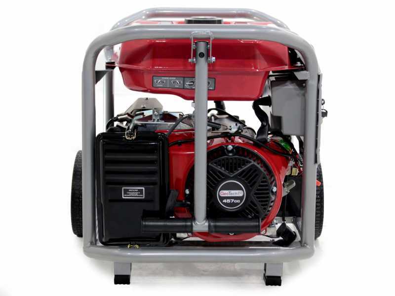 GeoTech PRO GGP 9500 ESA - 7.9 kW Wheeled Power Generator with AVR and Electric Start - DC 7.5 kW Single-phase