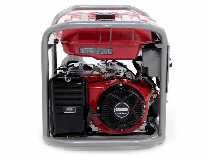 GeoTech Pro GGP 9500-3 ESA - 7.8 kW Wheeled Power Generator with AVR and Electric Start - DC 7.5 kW + ATS