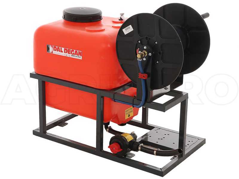 Dal Degan Tornado 120L - Mobile Spraying Unit for Flatbeds - Hose Reel - for Power Barrows