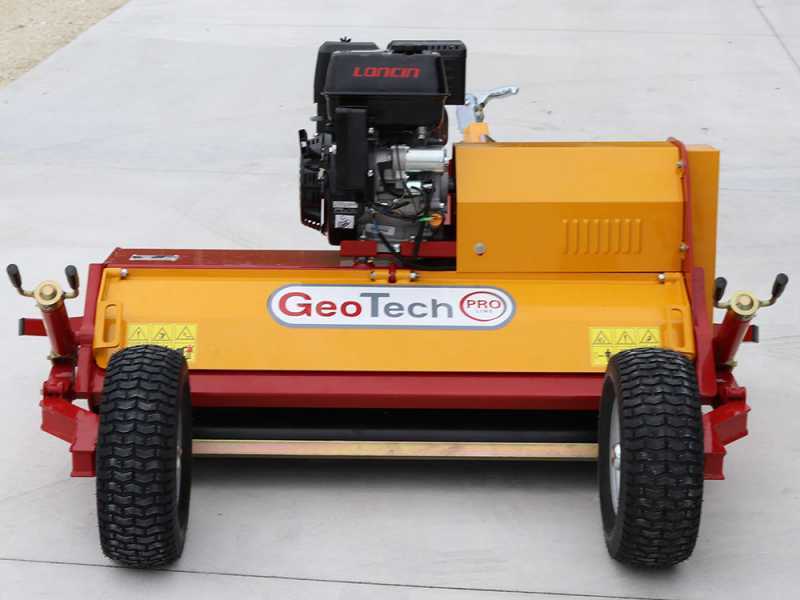 GeoTech Pro GTRB120 - ATV-mounted Trailed Rough Cut Mower - Loncin G420FD