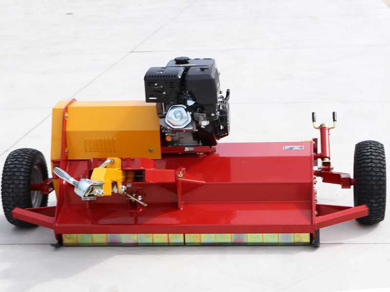 GeoTech Pro GTRB120 - ATV-mounted Trailed Rough Cut Mower - Loncin G420FD