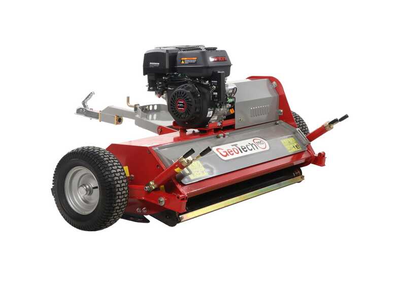 GeoTech Pro GTRB120 - ATV-mounted Trailed Rough Cut Mower - Loncin G420FD