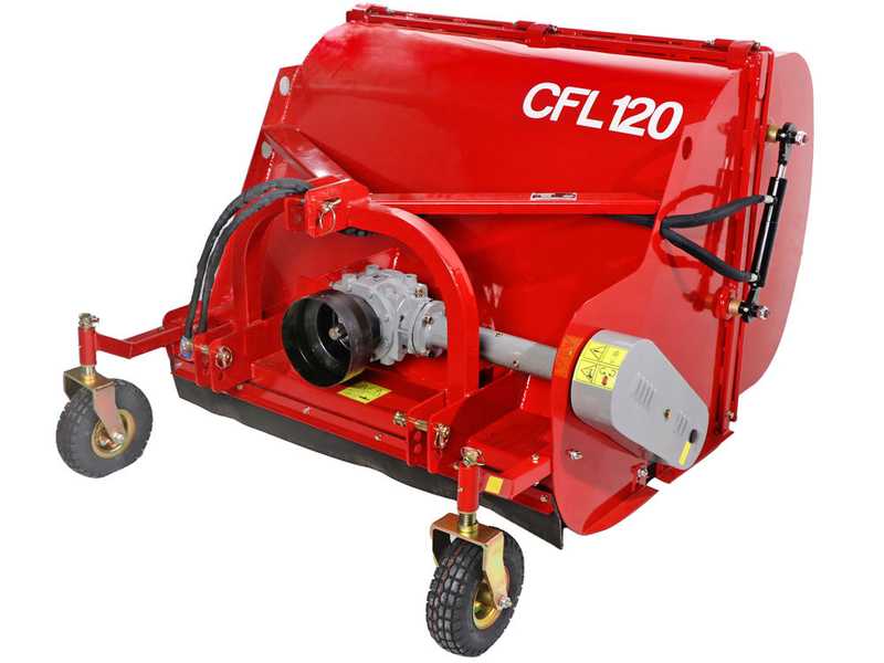 GeoTech Pro CFL160 - Tractor Flail Mower - Collecting Basket - Medium Series