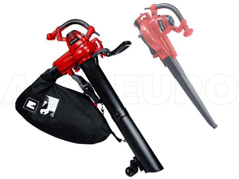 Einhell GC-EL 3000 E Leaf Blower - Garden Vacuum - Shredder - 3000 W Power