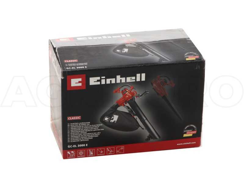 Einhell GC-EL 3000 E Leaf Blower - Garden Vacuum - Shredder - 3000 W Power