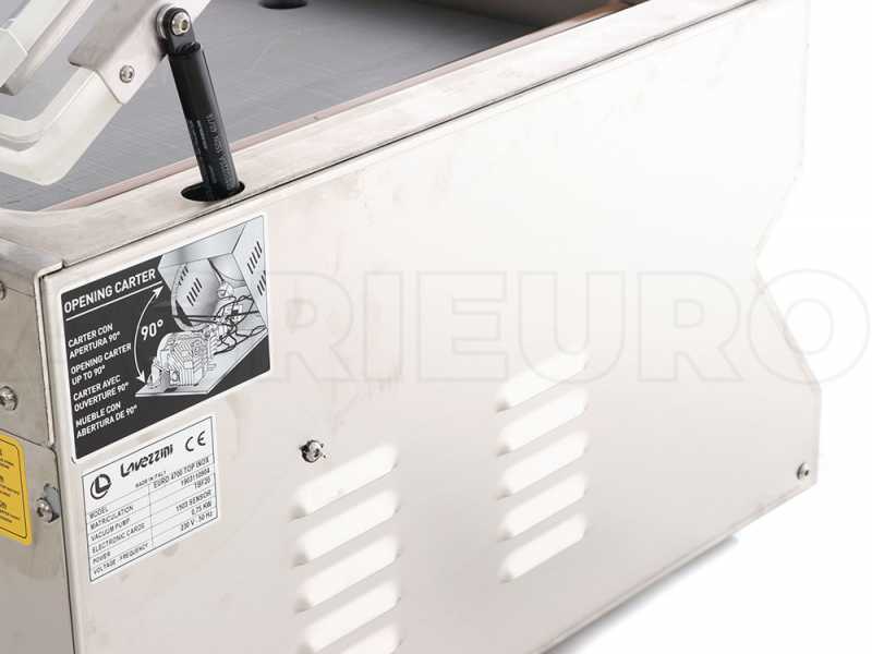 Euro 4700 Top Inox Chamber Vacuum Sealer - 45 cm Sealing Bar
