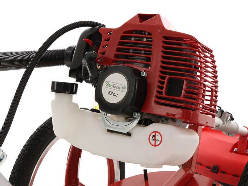 GeoTech HPBC 550 - Fuel-mix wheeled push Brush cutter