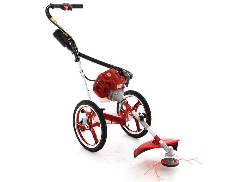 GeoTech HPBC 550 - Fuel-mix wheeled push Brush cutter