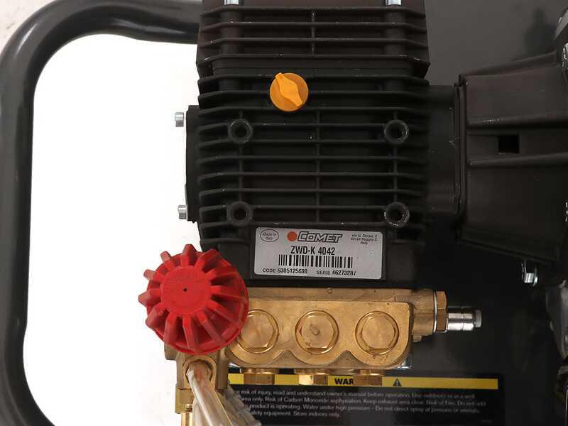 Professional Petrol Pressure Washer ZWDK 15/290 - 290 bar - 900 l/h - With Comet ZWD-K Pump - Honda GX 390 Engine