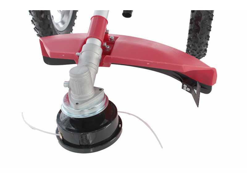 GeoTech WBC 520 - Fuel-mix wheeled push Brush cutter