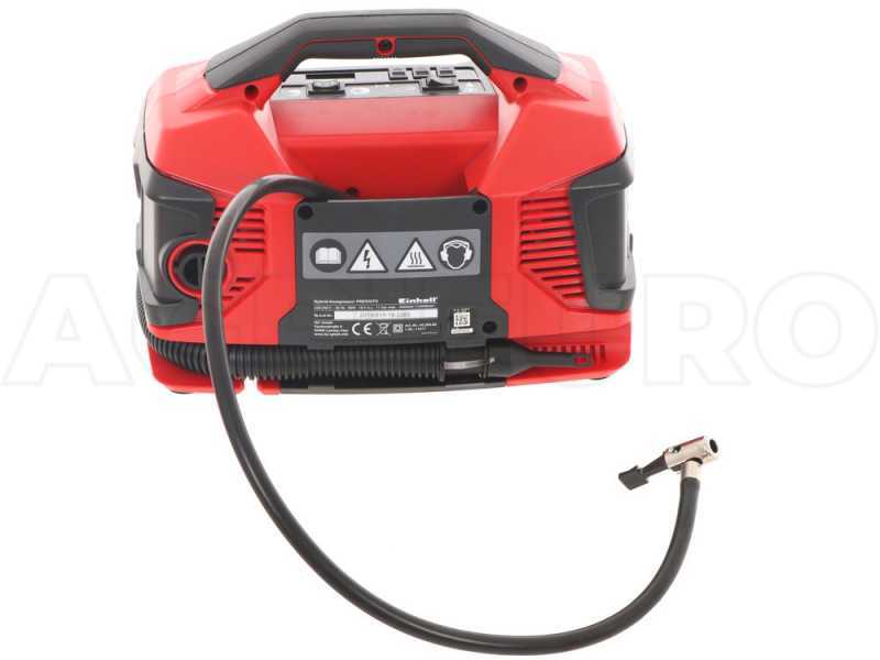 Einhell Pressito TE-AC 18/11 - Portable Compact Battery-powered Air Compressor - BATTERY AND CHARGER NOT INCLUDED