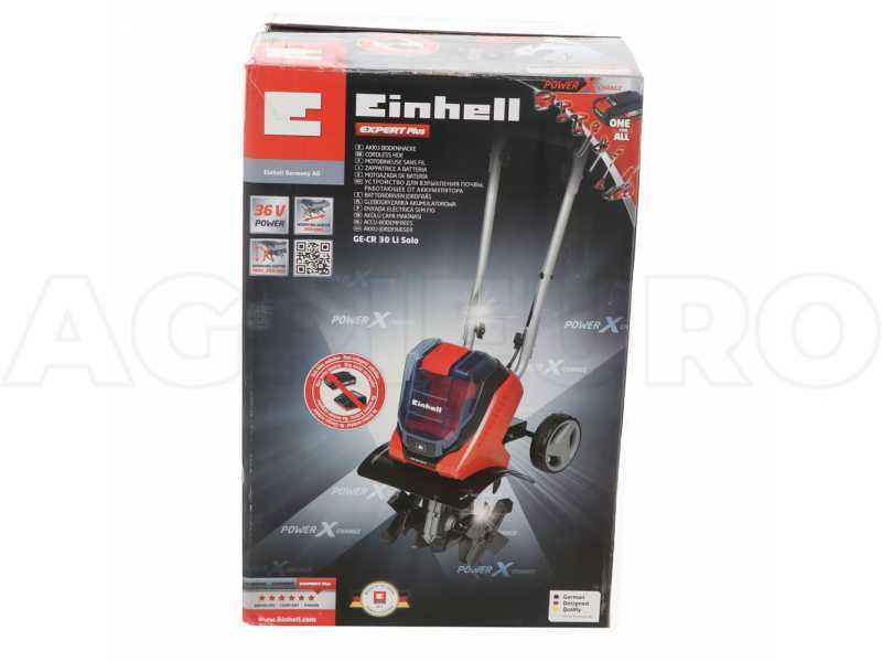Einhell GE-CR 30 Li - Battery-powered Garden Tiller - 2x 18V- WITHOUT BATTERY AND CHARGER