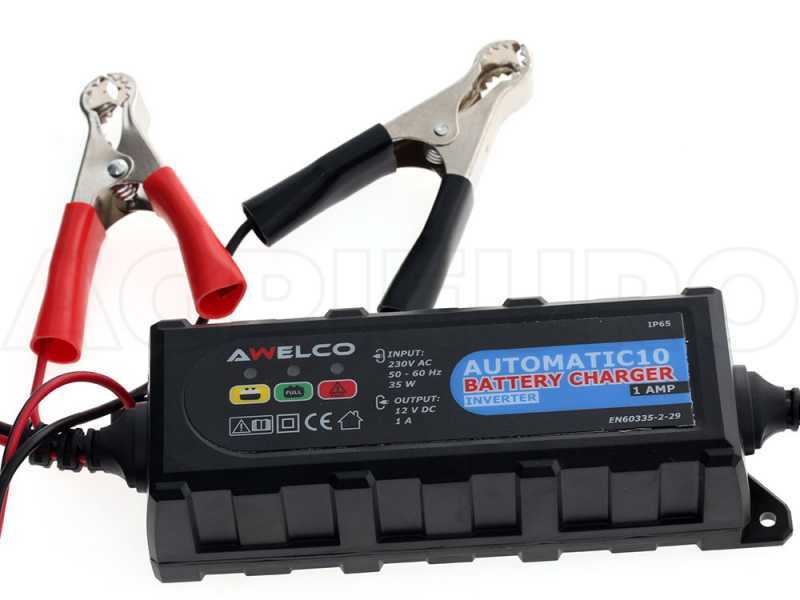 Awelco Automatic10 - Automatic Inverter Battery Charger - 12 V - Batteries up to 30Ah