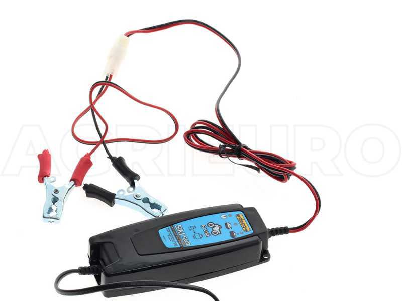 Deca SM 608 - Automatic Battery Charger - 6 V - Car and Motorcycle Batteries up to 35Ah
