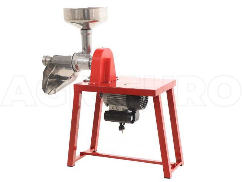 Palumbo Pavi LC INOX - Electric Motor Tomato Press on Bench - 600 W