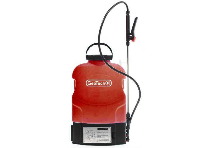 GeoTech BS185-Lithium - Battery-powered Shoulder Sprayer Pump  - 18 L
