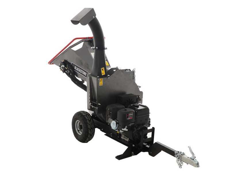 BlackStone BSFC 1600 BSE - Towable petrol garden shredder - B&amp;S gasoline engine