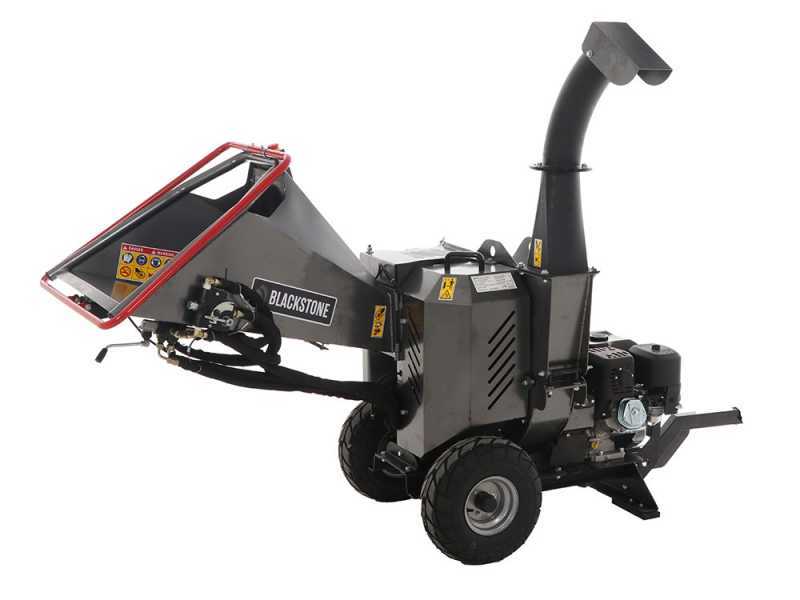BlackStone BSFC 1600 BSE - Towable petrol garden shredder - B&amp;S gasoline engine