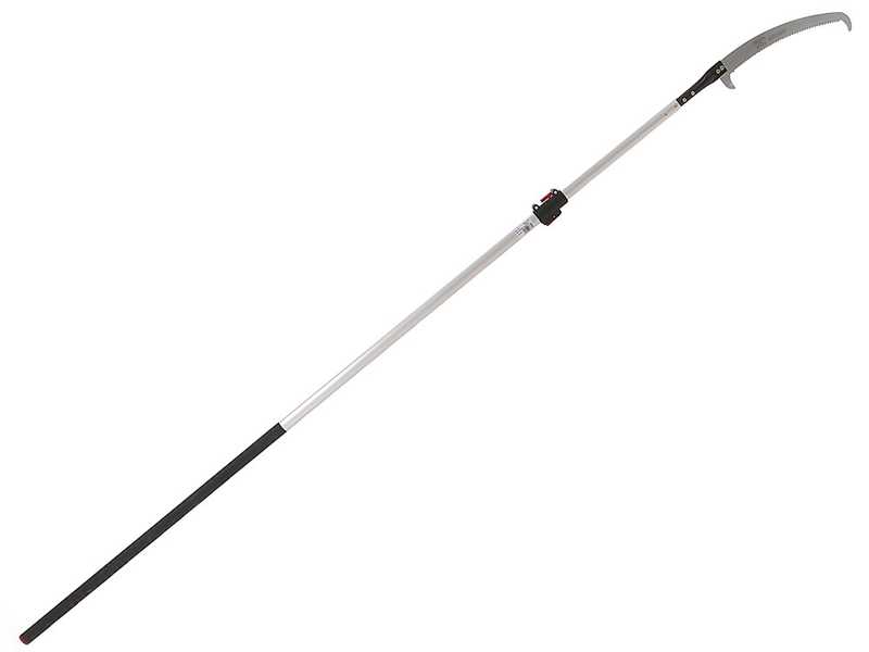 Curved-blade Pruning Saw 430 mm on oval 4 m telescopic pole Archman Art. 24+109