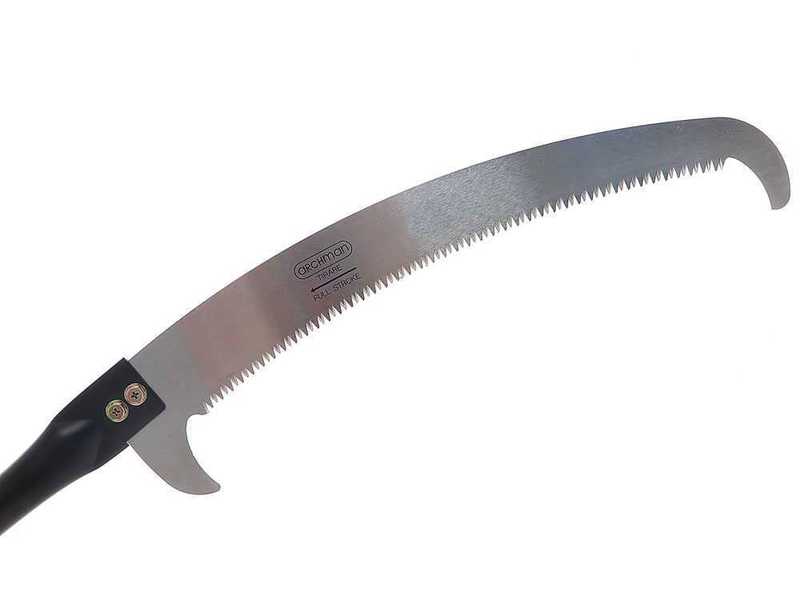 Curved-blade Pruning Saw 430 mm on oval 4 m telescopic pole Archman Art. 24+109