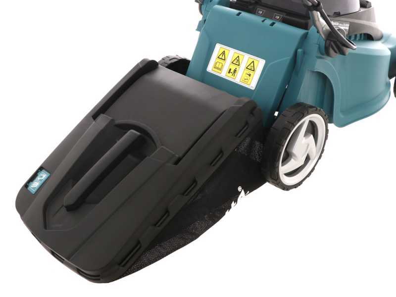 Makita DLM380PM2 battery powered electric lawn mower best deal on AgriEuro